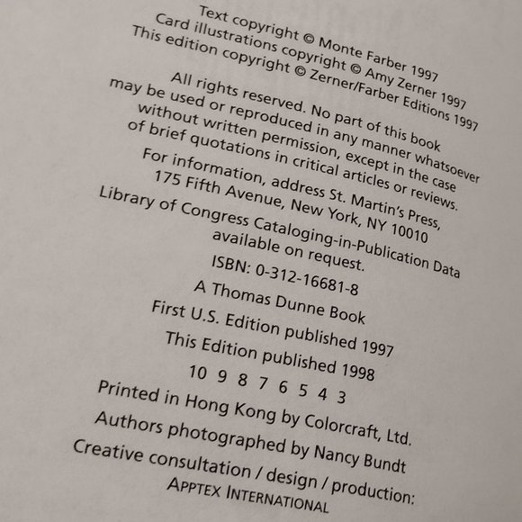 The Instant Tarot Reader: Book *Only* - Picture 3 of 14